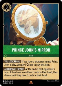 Disney Lorcana: Prince John's Mirror (5SSK)