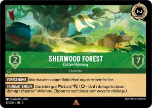 Disney Lorcana: Sherwood Forest - Outlaw Hideaway (5SSK)