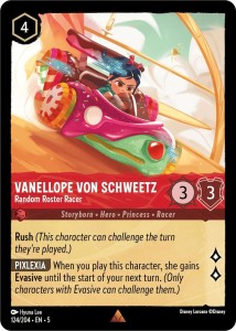 Disney Lorcana: Vanellope von Schweetz - Random Roster Racer (5SSK)