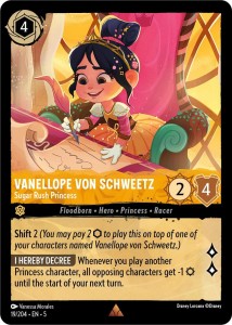 Disney Lorcana: Vanellope von Schweetz - Sugar Rush Princess (5SSK)