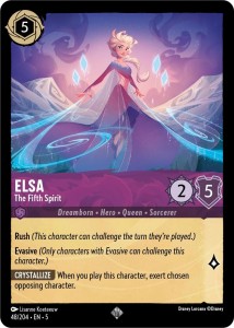 Disney Lorcana: Elsa - The Fifth Spirit (5SSK)