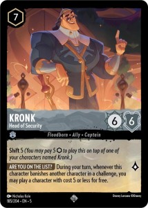 Disney Lorcana: Kronk - Head of Security (5SSK)