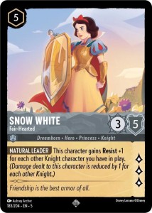Disney Lorcana: Snow White - Fair-Hearted (5SSK)