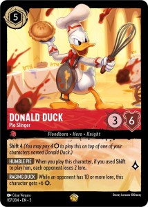 Disney Lorcana: Donald Duck - Pie Slinger (5SSK)