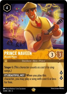 Disney Lorcana: Prince Naveen - Ukulele Player (5SSK)