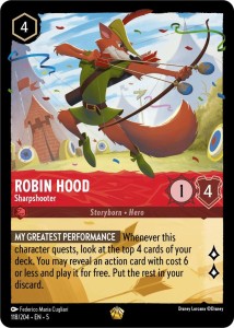 Disney Lorcana: Robin Hood - Sharpshooter (5SSK)