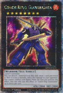 Yu-Gi-Oh! TCG: Coach King Giantrainer (MP24)