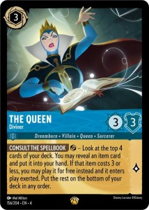 Disney Lorcana: The Queen - Diviner (4URS)