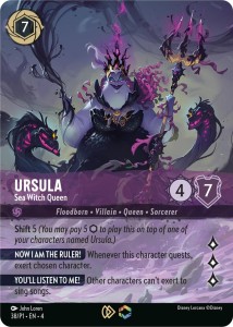 Disney Lorcana: Ursula - Sea Witch Queen (PR1)