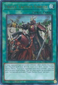 Yu-Gi-Oh! TCG: Triple Tactics Thrust (UR) (RA03)