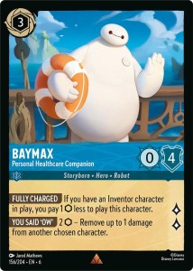 Disney Lorcana: Baymax - Personal Healthcare Companion (6AZS)