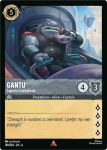 Disney Lorcana: Gantu - Captain Crankyhead (6AZS)