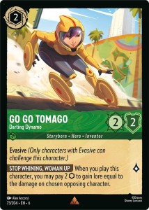 Disney Lorcana: Go Go Tomago - Darting Dynamo (6AZS)