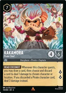 Disney Lorcana: Kakamora - Pirate Chief (6AZS)