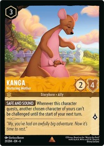 Disney Lorcana: Kanga - Nurturing Mother (6AZS)
