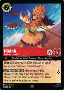 Disney Lorcana: Moana - Kakamora Leader (6AZS)