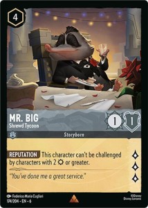 Disney Lorcana: Mr. Big - Shrewd Tycoon (6AZS)