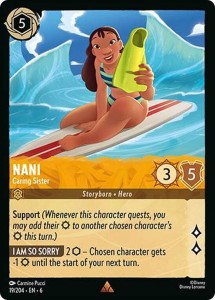 Disney Lorcana: Nani - Caring Sister (6AZS)