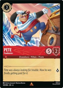 Disney Lorcana: Pete - Freebooter (6AZS)