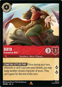 Disney Lorcana: Raya - Kumandran Rider (6AZS)