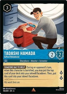 Disney Lorcana: Tadashi Hamada - Gifted Roboticist (6AZS)