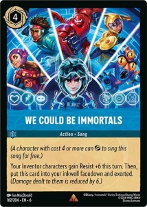 Disney Lorcana: We Could Be Immortals (6AZS)