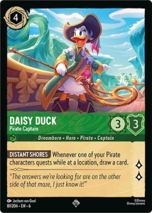 Disney Lorcana: Daisy Duck - Pirate Captain (6AZS)