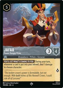 Disney Lorcana: Jafar - Power-Hungry Vizier (6AZS)