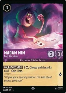 Disney Lorcana: Madam Mim - Truly Marvelous (6AZS)