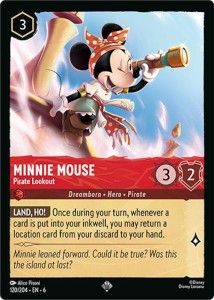 Disney Lorcana: Minnie Mouse - Pirate Lookout (6AZS)
