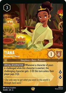 Disney Lorcana: Tiana - Restaurant Owner (6AZS)