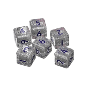 Disney Lorcana: Kości Shimmering Skies Dice Set