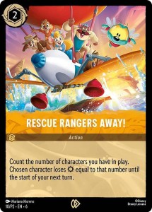 Disney Lorcana: Rescue Rangers Away! (PR2)