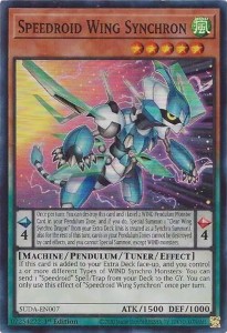 Yu-Gi-Oh! TCG: Speedroid Wing Synchron (SUDA)