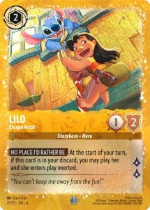 Disney Lorcana: Lilo - Escape Artist (PR2)