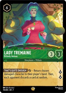Disney Lorcana: Lady Tremaine - Bitterly Jealous (7ARI)