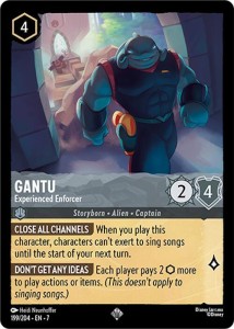 Disney Lorcana: Gantu - Experienced Enforcer (7ARI)