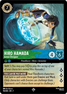 Disney Lorcana: Hiro Hamada - Armor Designer (7ARI)