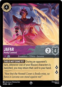 Disney Lorcana: Jafar - Newly Crowned (7ARI)