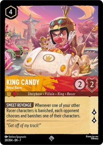 Disney Lorcana: King Candy - Royal Racer (7ARI)