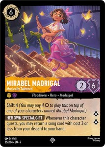 Disney Lorcana: Mirabel Madrigal - Musically Talented (7ARI)