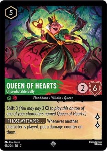 Disney Lorcana: Queen of Hearts - Unpredictable Bully (7ARI)