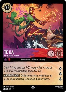 Disney Lorcana: Te Ka - Elemental Terror (7ARI)