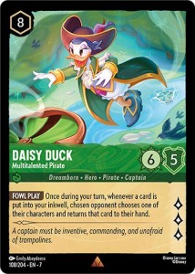 Disney Lorcana: Daisy Duck - Multitalented Pirate (7ARI)