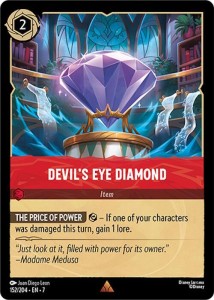 Disney Lorcana: Devil's Eye Diamond (7ARI)