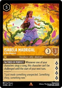 Disney Lorcana: Isabela Madrigal - In the Moment (7ARI)