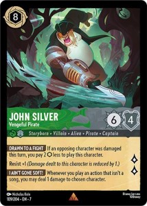 Disney Lorcana: John Silver - Vengeful Pirate (7ARI)
