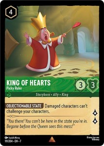 Disney Lorcana: King of Hearts - Picky Ruler (7ARI)
