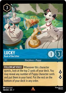 Disney Lorcana: Lucky - Runt of the Litter (7ARI)