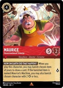 Disney Lorcana: Maurice - Unconventional Inventor (7ARI)